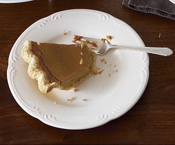 Jamaican-spiced pumpkin pie