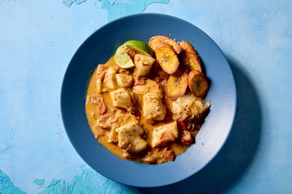 Jamaican-style chili-lime fish stew