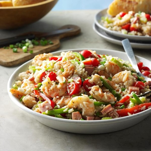 Jambalaya rice salad