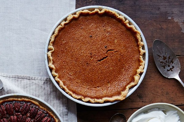 James Beard's rich pumpkin pie