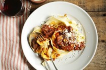 Jamie Oliver’s pappardelle with beef ragu