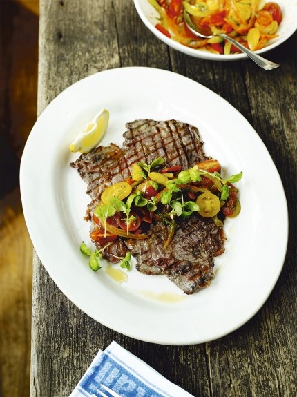 Jamie's flash steak