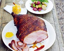 Jamie's jerk ham