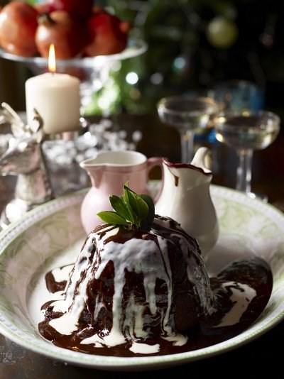 Jamie's Mum's gorgeous chocolate pudding