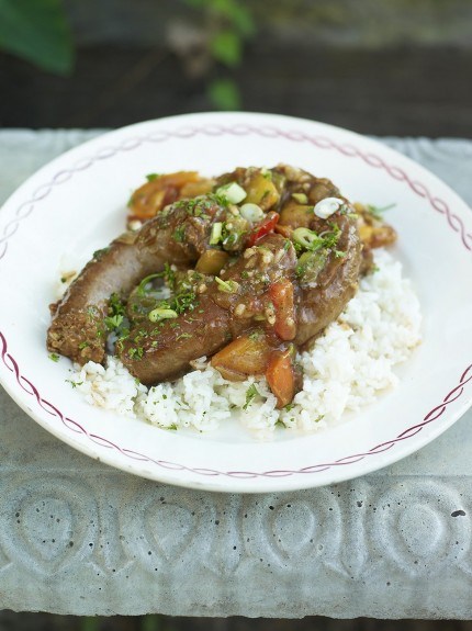 Jamie's Southern sausage stew