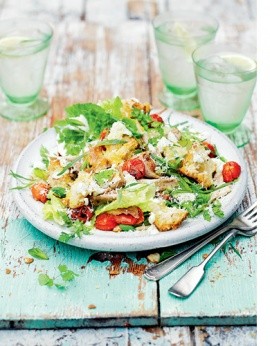 Jamie's super Caesar salad