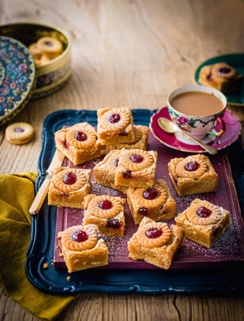 Jammy dodge blondies