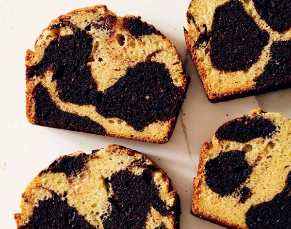 Jammy marble cake