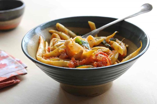 Jane Scotter's yellow bean salad