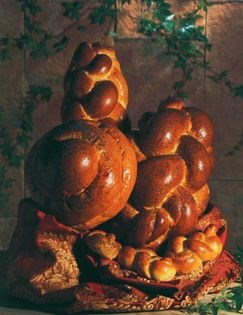 Janice and Michael's honey-vanilla challah