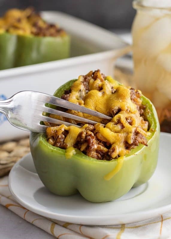 Janice's stuffed bell peppers