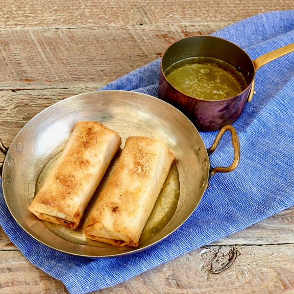 Janni Kyritsis’ semolina custard slice (Galaktoboúreko tou Giánni Kyritsis)
