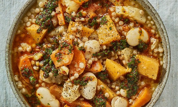 January roots with orange, chilli and turmeric