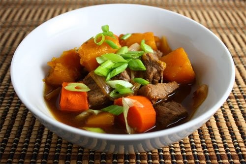 Japanese beef stew (Nikujaga)