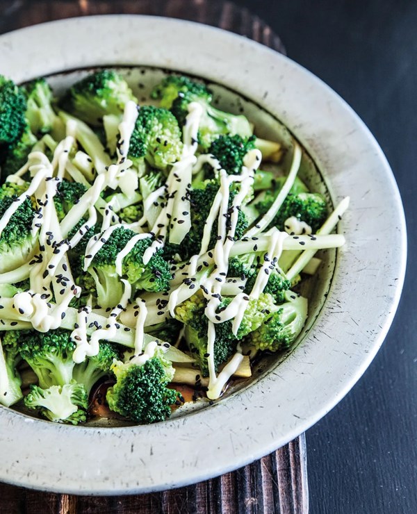 Japanese broccoli salad