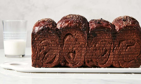 Japanese chocolate milk bread 