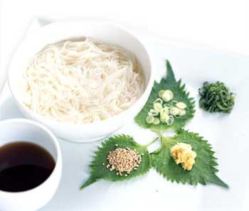 Japanese cold noodles