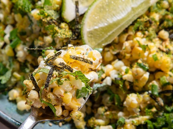 Japanese corn salad