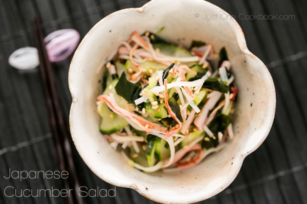Japanese cucumber salad