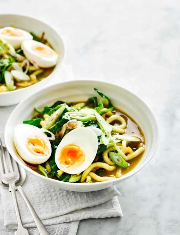 Japanese curry noodles