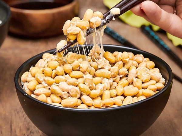 Japanese fermented soybeans (Natto)