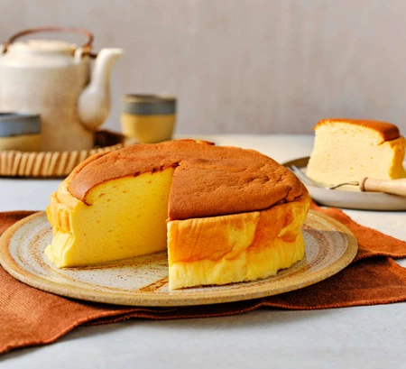 Japanese fluffy cheesecake