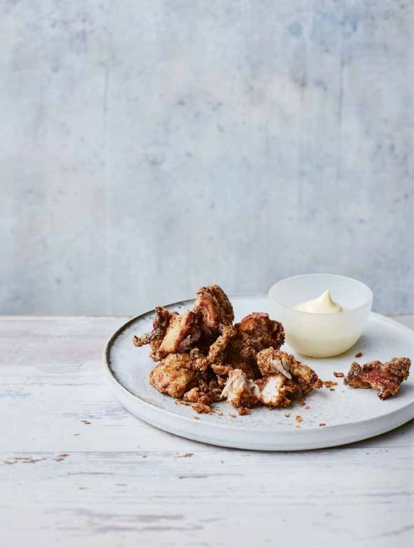 Japanese fried chicken (Chicken karaage)