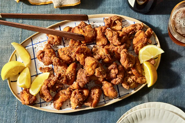 Japanese fried chicken (Sweet & spicy karaage)