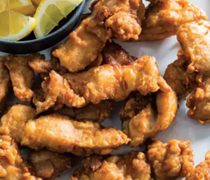 Japanese fried chicken thighs (Karaage)