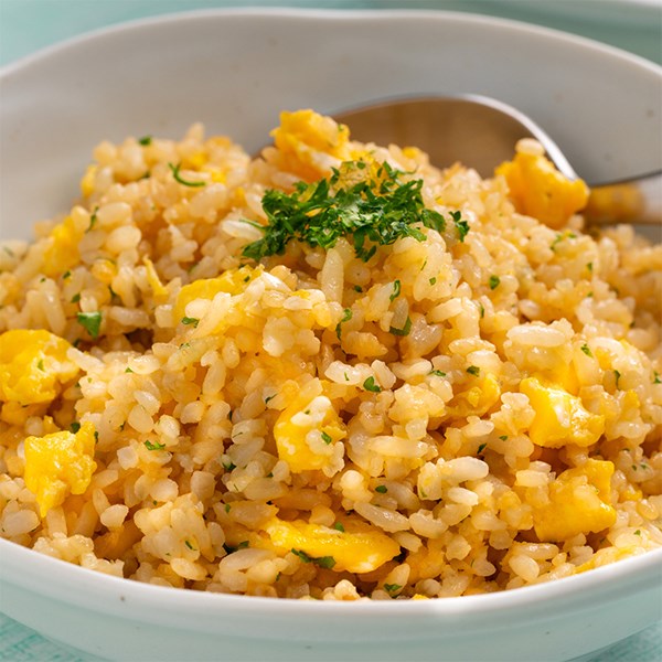 Japanese garlic fried rice