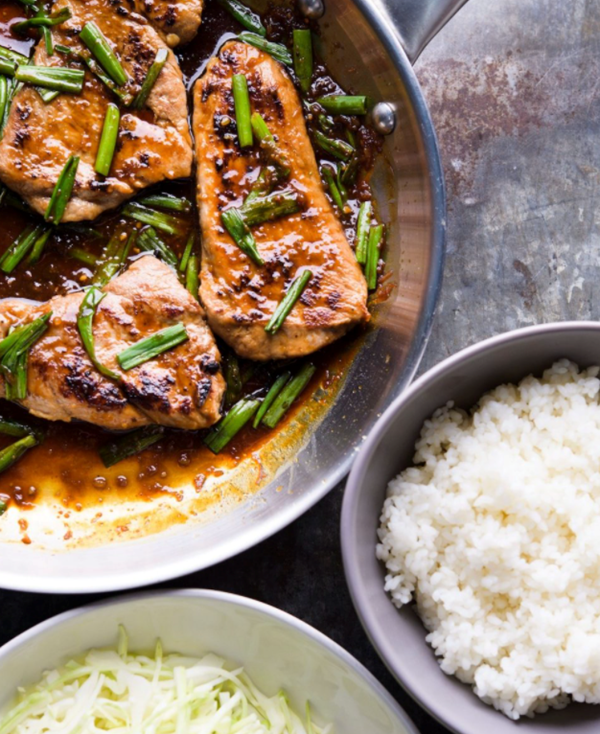 Japanese ginger pork (Shogayaki)