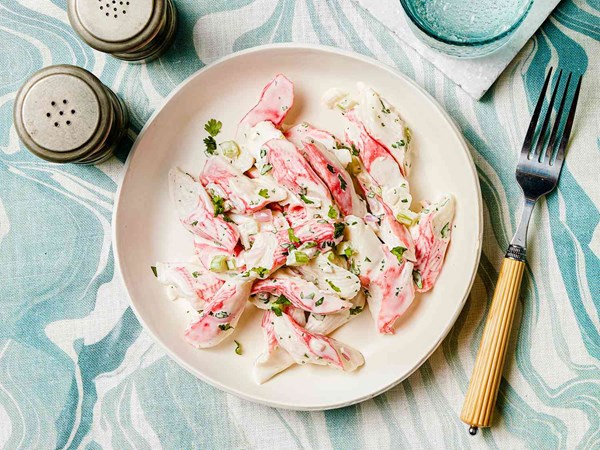 Japanese imitation crab salad (Kani)