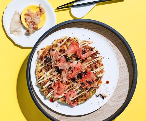 Japanese pancake (Okonomiyaki)