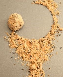 Japanese sake & kinako truffles 