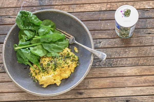 Japanese scrambled eggs