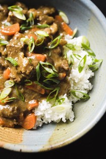 Japanese-style beef curry