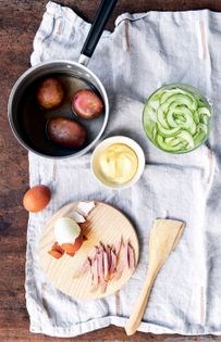 Japanese-style potato salad