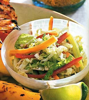 Japanese-style quick-pickled slaw