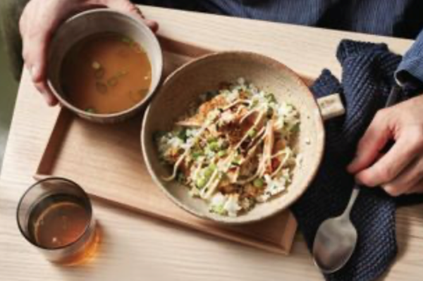 Japanese tuna rice bowls