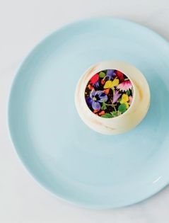 Jasmine tea panna cotta
