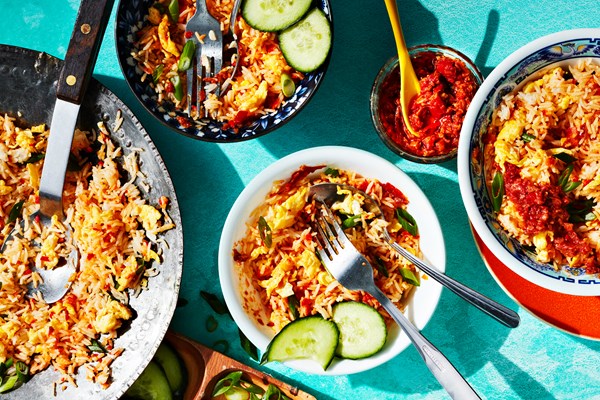 Javanese fried rice (Nasi goreng Jawa)