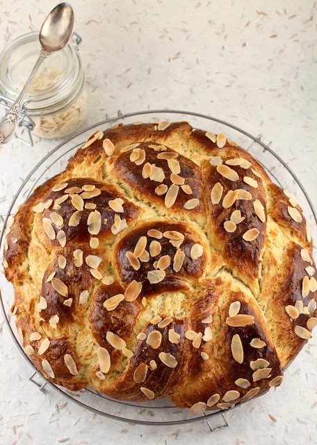 Jayne Cohen’s fabulous almond challah