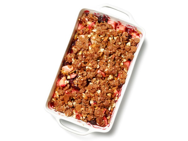 Jay's apple-berry brown betty