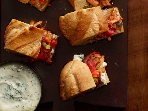 Jeff Mauro's Buffalo chicken subs