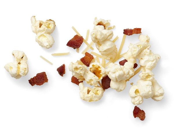 Jeff Mauro’s pancetta and Parm popcorn 