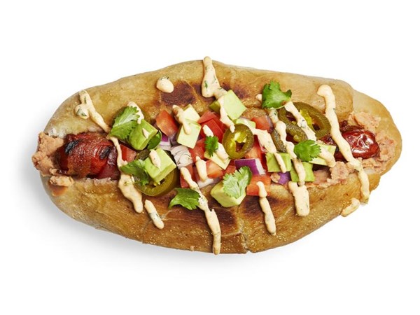 Jeff Mauro’s Sonoran-style hot dogs