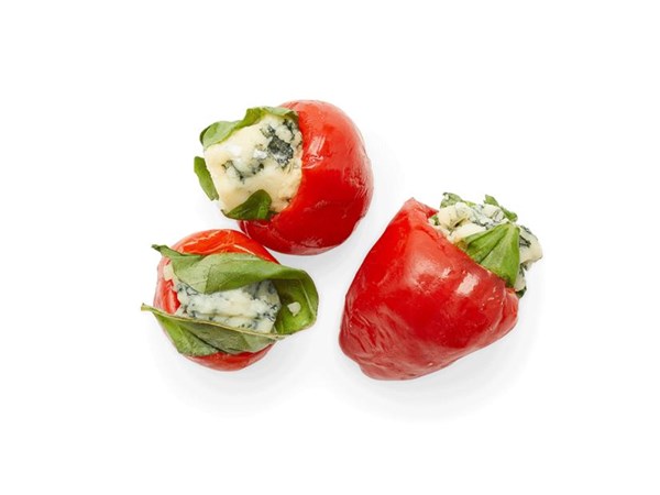 Jeff Mauro’s stuffed peppadew peppers
