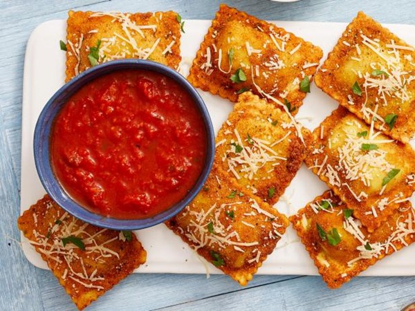 Jeff Mauro’s toasted ravioli