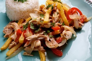 Jeff Tunks's Peruvian chicken stir-fry