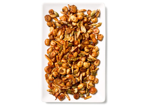 Jeffrey Saad's mole-spiced nuts
